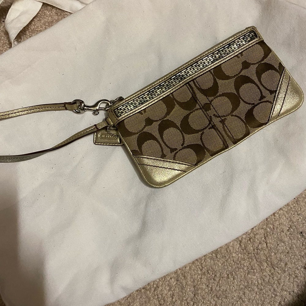 Coach wristlet